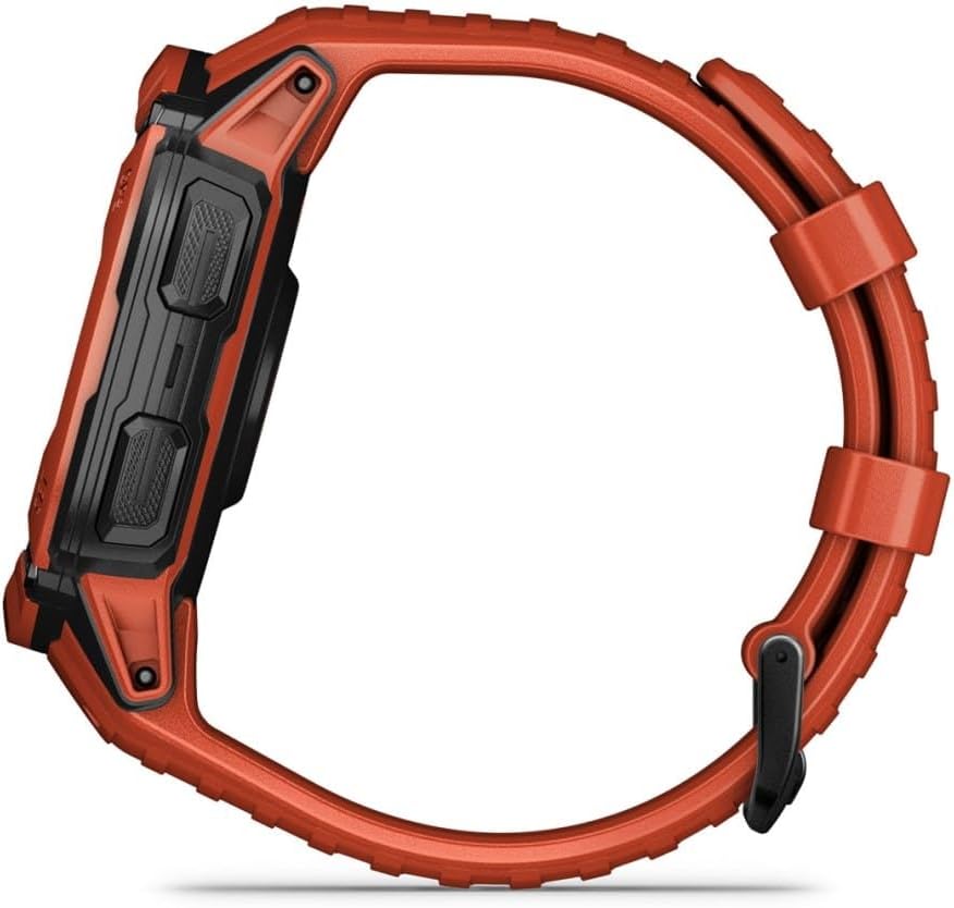 Garmin Instinct 2X, Solar - Montre GPS Robuste et connectée – Flame Red – Boîtier 50 mm – Image 7