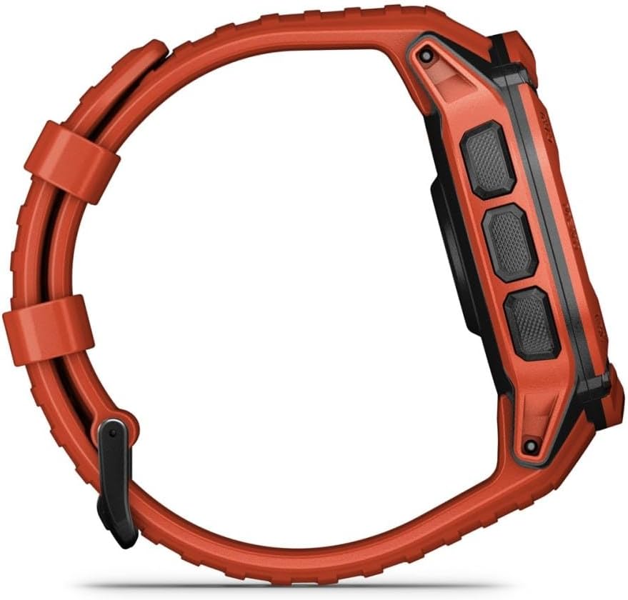 Garmin Instinct 2X, Solar - Montre GPS Robuste et connectée – Flame Red – Boîtier 50 mm – Image 5