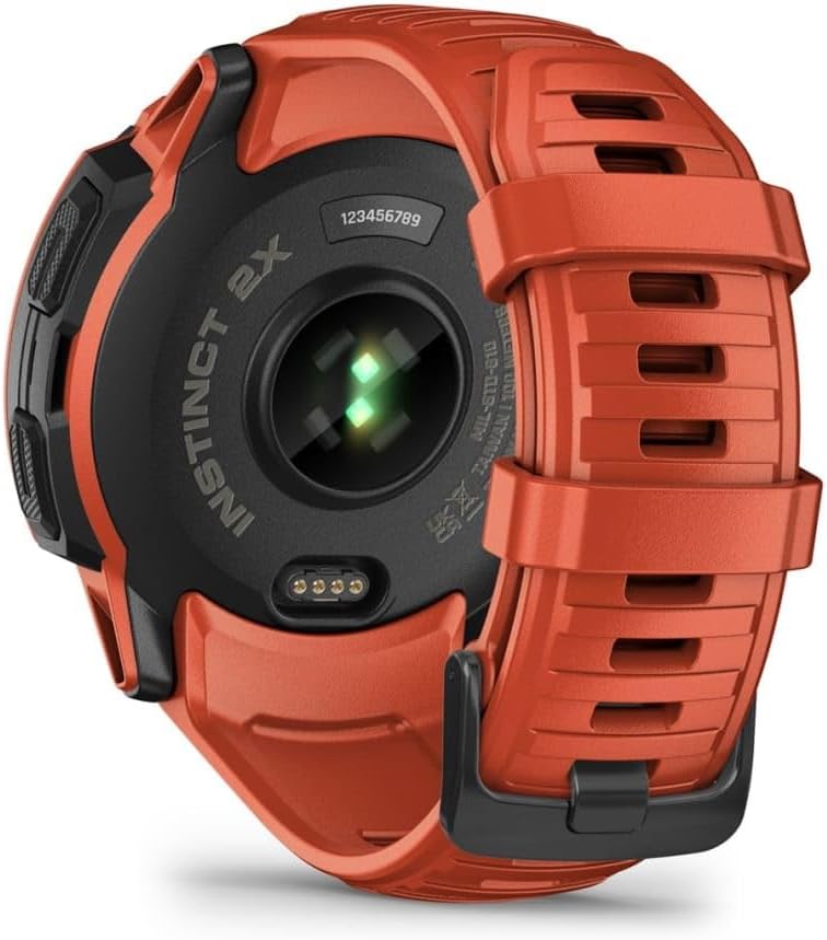 Garmin Instinct 2X, Solar - Montre GPS Robuste et connectée – Flame Red – Boîtier 50 mm – Image 6