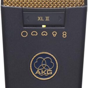 AKG C414 XLII Microphone électrostatique Vocal Argenté