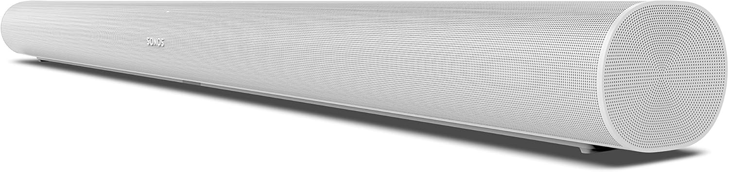 Sonos Arc - Barre de Son Intelligente - Alexa et Google Assistant Intégrés - Trueplay™ - AirPlay2 - Son 3D - Dolby Atmos - Blanc