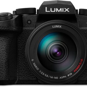 71Zwm4EEeoL._AC_SL1500_ Panasonic Lumix G97 | Appareil Photo Hybride + Objectif Lumix 14-140mm (Capteur 4/3 20MP, Double stabilisation, Viseur OLED Vidéo 4K illimité, Vlog-L, Wi-FI, Bluetooth, Tropicalisé) Noir