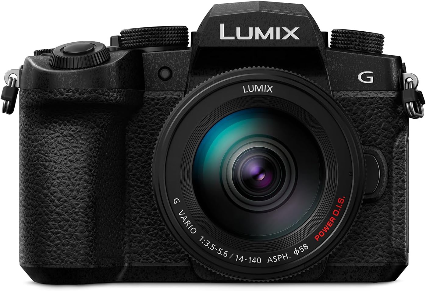 Panasonic Lumix G97 | Appareil Photo Hybride + Objectif Lumix 14-140mm (Capteur 4/3 20MP, Double stabilisation, Viseur OLED Vidéo 4K illimité, Vlog-L, Wi-FI, Bluetooth, Tropicalisé) Noir