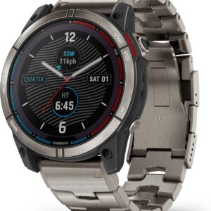 Garmin - Smartwatch - Unissex - Quatix 7X Sapphire Solar Titan