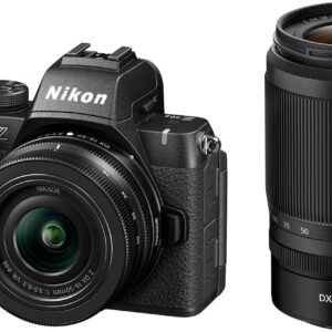 81bZEoJablL._AC_SL1500_ Nikon Hybride KIT Z 50II + Z DX 16-50mm VR + Z DX 50-250mm VR, capteur APS-C 20,9 MP, vidéo 4K jusqu'à 30 i/s, écran Tactile et orientable, viseur Lumineux