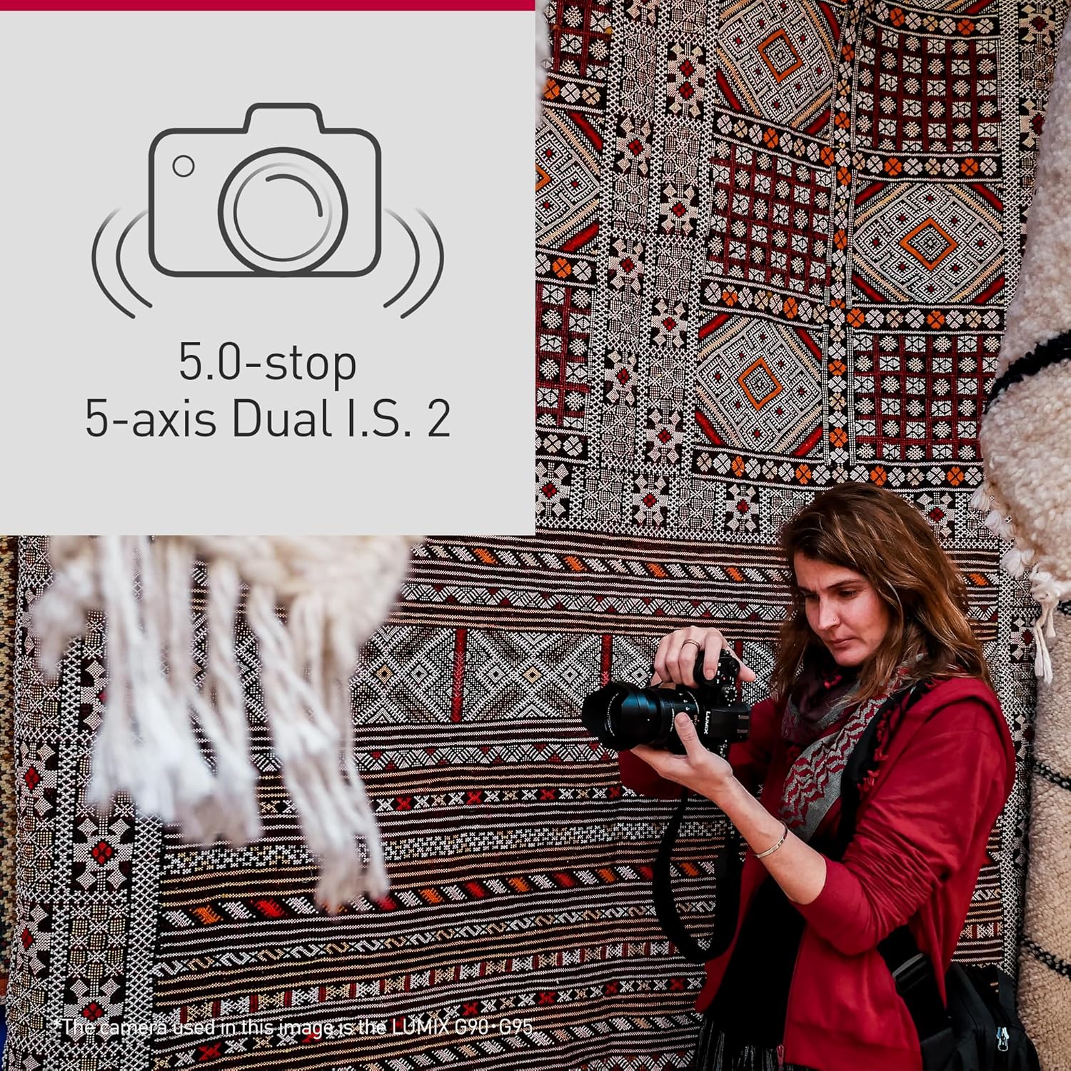 Panasonic Lumix G97 | Appareil Photo Hybride + Objectif Lumix 14-140mm (Capteur 4/3 20MP, Double stabilisation, Viseur OLED Vidéo 4K illimité, Vlog-L, Wi-FI, Bluetooth, Tropicalisé) Noir – Image 8